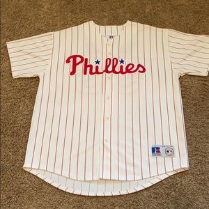 Bobby Abreu Phillies Russell Athletic Jersey